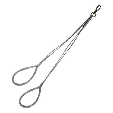 Imagem de Guia Contenção Mini Dupla 45/60cm Banho Tosa Secagem Groomer - Lari Pe