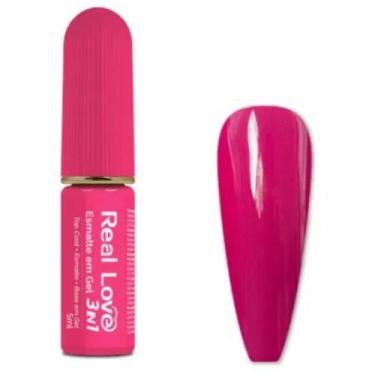 Imagem de Esmalte em gel 3 em 1 5ml cor 34 real love