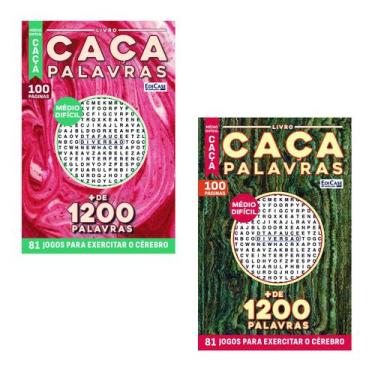 Imagem de Livro - Kit 2 Livros Caça-Palavras Ed.2