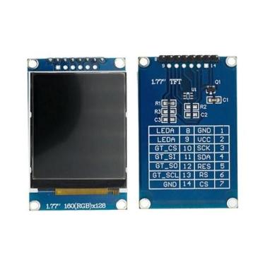 Imagem de Módulo TFT LCD Full Color IPS SPI HD 7P 65K Cores 80x160 Para Arduino 