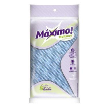 Imagem de Pano Perfex Multiuso Maximo Com 5 Unidades 60X33Cm Ober