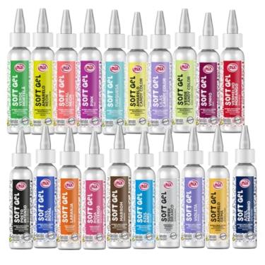 Imagem de Genérico 20 Corantes Soft Gel Mix Kit: 20 Bolos Confeitaria Slime Kit Mix