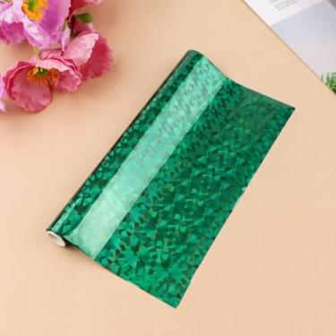 Imagem de Folha reativa de toner de 7,6 cm x 16,1 m para fazer cartões, scrapbooking e projetos de mídia mista, artesanato, rolo de papel de transferência de calor por impressora e laminador a laser, sistema de