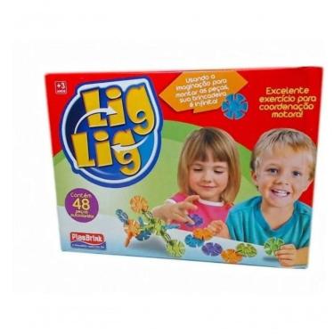 Imagem de Jogo Pedagógico Lig Lig - 48 Peças - Plasbrink