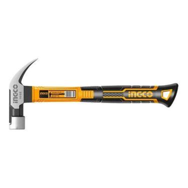 Imagem de Martelo Unha Magnético Cabeça Aço Forjado 450g 29mm Ingco