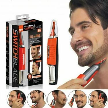 Imagem de Maquina De Cortar Cabelo Aparador Pelos Sem Fio Led 6 Em 1 Kit Completo Nariz Orelha Barba Sobrancelha Corpo Rosto