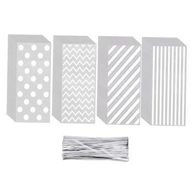 Imagem de oshhni 100 Sacos de Celofane para Doces, Presentes e Guloseimas - Embalagem Plana para Presentes, Ideal para Embalar Biscoitos, Salgadinhos e Palitos de