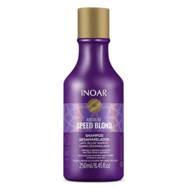 Imagem de Shampoo Speed Blond Matizador 250Ml, Inoar, Transparente, 250 Ml