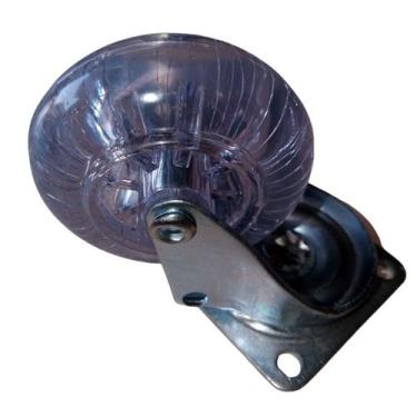 Imagem de Suporte 80x20cm jardineira em madeira tratada com rodas em gel/silicon