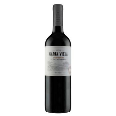 Imagem de Vinho Tinto Chileno Carta Vieja Carmenere