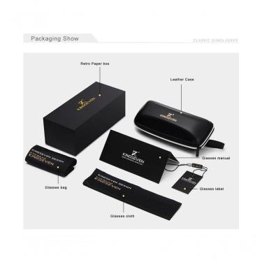 Imagem de Óculos De Sol Esportivo Kingseven Proteção Uv400 Antirreflexo Azul