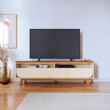 Imagem de Rack Bancada Selene Ambiente Cinamomo Off White- Madetec