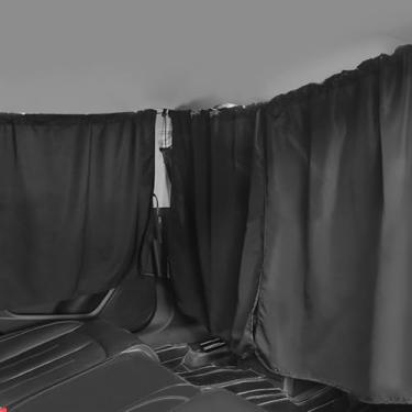 Imagem de DUSCOKE Persianas de janela de carro, proteção UV, proteção solar, cortinas divisórias removíveis e persianas laterais, acessórios de interior de carro universais para dormir, viajar, acampar (3 peças