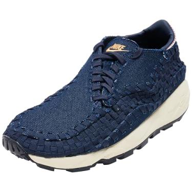 Imagem de Nike Tênis masculino Air Footscape tecido, Denim Wheat Gold Obsidian Coconut Milk, 41 BR