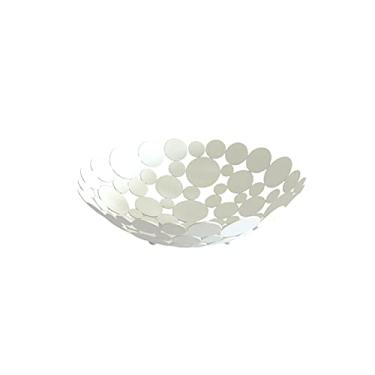 Imagem de BSNANCA Pão, fruteira cesta de frutas, bancada de metal, tigela, visor de mesa, mesa decorativa, rack de armazenamento, frutas e legumes rack (cor: branco)