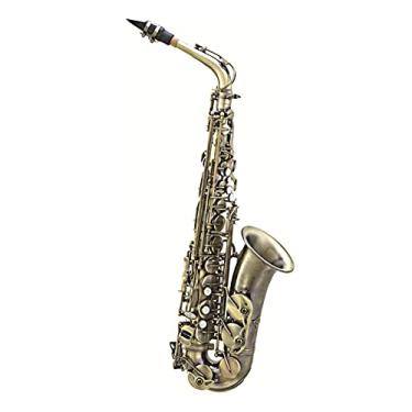 Imagem de Kit de saxofone profissional de alto grau bronze antigo saxofone alto latão saxofone para iniciantes