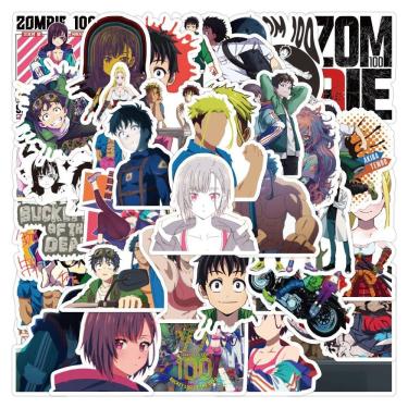 Imagem de Adesivos Zoms 100 Buckets Lists of Deads Waterproof (50 unidades)