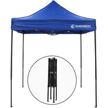 Imagem de Tenda Gazebo Pagoda Estrutura Aço 2x2mts Azul - Guepardo-Unissex