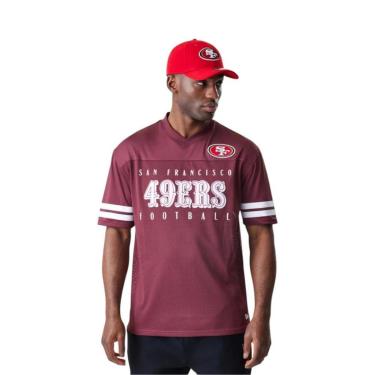 Imagem de Camiseta New Era San Francisco 49ers Mesh Jersey Masculino-Masculino