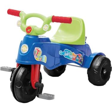 Imagem de Triciclo Ta Te Tico Calesita Até 30Kg Infantil Passeio Diversão (Azul)
