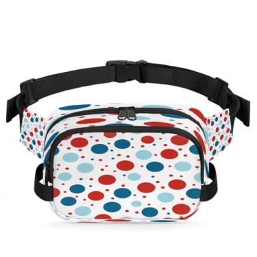 Imagem de Pochete de flor roxa lavanda para mulheres e homens com alça ajustável, bolsa transversal, bolsa de peito, bolsa tiracolo, Cor 14