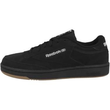 Imagem de Reebok Unisexo Club C 85 Ténis, Cblack Ftwwht Rbkle3, 45 EU