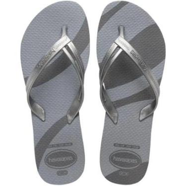 Imagem de Chinelo de Dedo Feminino Básico Havaianas Elegance Print-Unissex