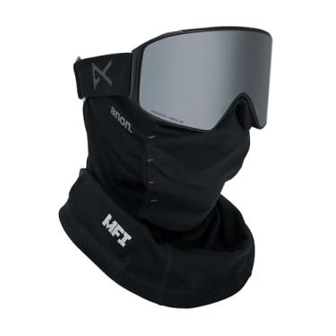 Imagem de Óculos masculinos Anon M4 cilíndricos com lentes de reserva e máscara facial MFI, fumaça/perceba o ônix ensolarado