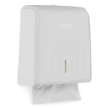 Imagem de DISPENSER Premium Papel Toalha 1/3 Dobra Branco - Design Clássico para Ambientes Nobres