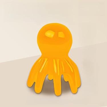 Imagem de Ferramenta de massagem de cabeça de polvo, design ergonômico, resina de cristal natural, pontos de acupressão precisos, massageador de couro cabeludo, massagem corporal, ferramenta de relaxamento