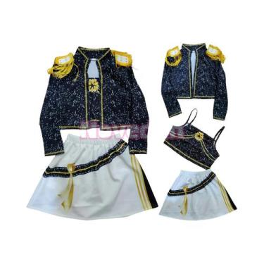Imagem de Conjunto De Fantasia KDPop Para Meninas Golden Huntrix Rumi Zoey Mira 
