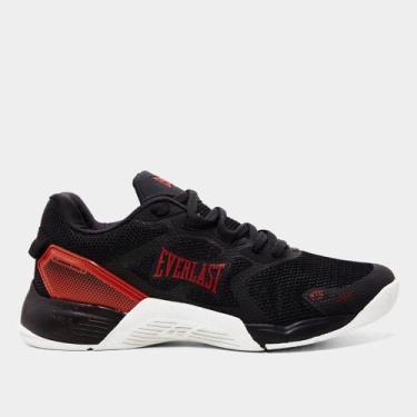 Imagem de Tênis Everlast Climber Pro 3, Preto, Vermelho, 42
