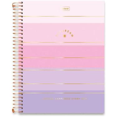 Imagem de Caderno Universitário Daydream 10 Matérias 2 em 1 com Planner 160 Folh