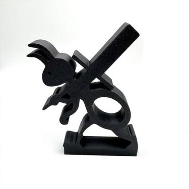 Imagem de Suporte de toalha de papel formiga base decorativa de armazenamento prateleira de bancada para casa, quarto, banheiro, cozinha, exibição, modelo1