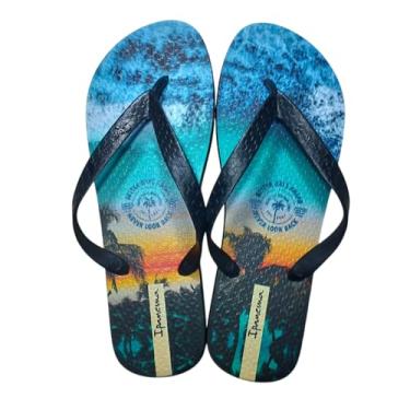 Imagem de Chinelo de Dedo Estilo Urbano Masculino PVC Emborrachado Resistente Antiderrapante Better Days Ahead (Preto, BR, Adulto, Numérico, 45)