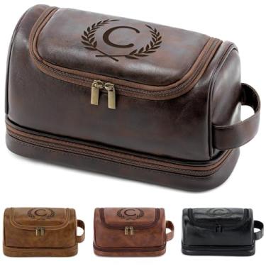 Imagem de Aganmi Presente de aniversário de marido personalizado da esposa bolsa de higiene para homens ele, legal Dia dos Namorados, Dia de Ação de Graças, Natal, aniversário, presentes de aniversário para