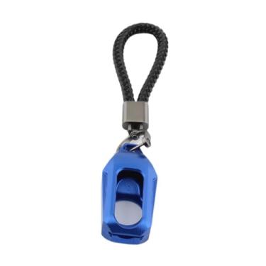 Imagem de YIJU Capa protetora com chaveiro para motocicleta para 368G, Azul