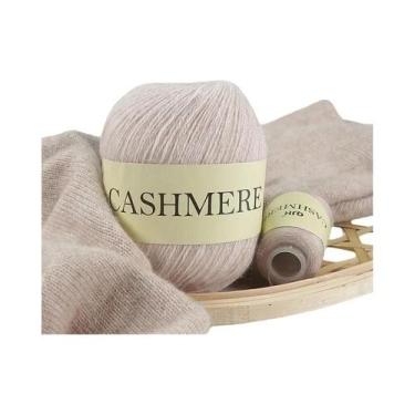 Imagem de Gorro De Bebê Em Lã De Cashmere, 3 Peças De Fios De Crochê Tricotados 