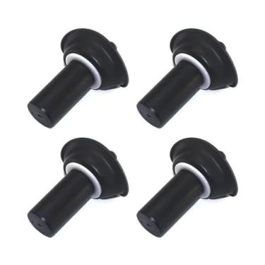 Imagem de Membrana de vácuo de êmbolo 4 peças para Vmax VMX V-MAX 1200 1985-2007 / Virago XV535 1990-2001 Kit de reparo de carburador de motocicleta