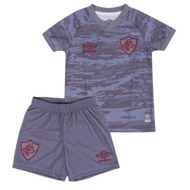 Imagem de Conjunto Umbro Fluminense III 2021/22 Infantil-Masculino