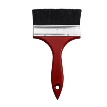 Imagem de Pincel de pintura de cerdas de 3 a 15 cm, pincel de ferramentas de pintura, cabo de plástico, ferramentas de bricolage não são fáceis de perder cabelo, multifuncional (12,7 cm)