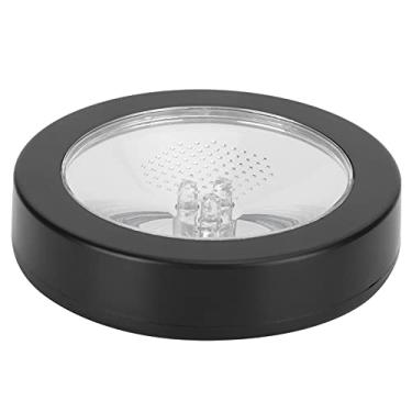 Imagem de LED Coaster Tapete de Copo Redondo com Base Luminosa Sensor para Utensílios Mesa em KTV Restaurante Nightclub Cafeteria