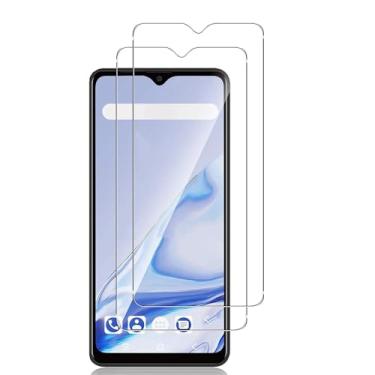 Imagem de 2 peças de vidro temperado, para Blackview A85, filme de vidro com protetor de tela