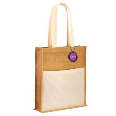 Imagem de Sacola Ecobag em Juta 37x41 cm Bolonha TopGet-Unissex