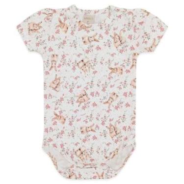Imagem de Body Bebê Menina Coelhinho E Rosas Mini & Co-Feminino