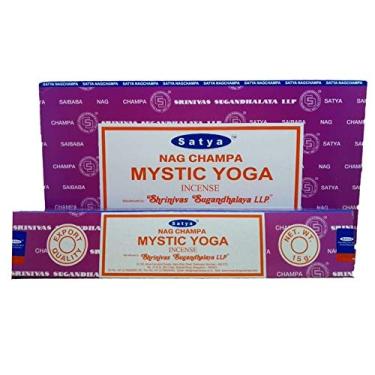 Imagem de Incenso Satya Massala Mystic Yoga Cx.12 un.15 g