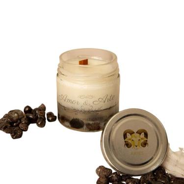 Imagem de Vela Aromática Artesanal Premium Linha Zodíaco 150G