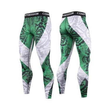 Imagem de Calças De Compressão Masculinas Para Corrida, Roupas Esportivas, Leggi