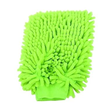 Imagem de Esponjas Com Pegadores Para Carros Luvas Microfibra Para Limpeza Para Lavar(LUVA (1 PEÇA))