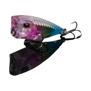 Imagem de Isca Flutuante Mini Popper De 40mm E 3.5g Para Pesca De Truta E Bass E